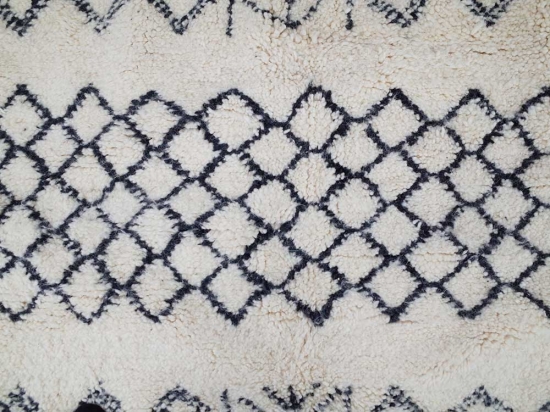 モロッコ製　ベニワレンラグ 215×155cm*ウール100%ベニワレン*モロッカンラグ